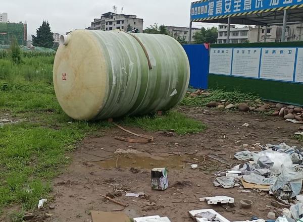 陕西遂宁船山区10立方玻璃钢化粪池项目